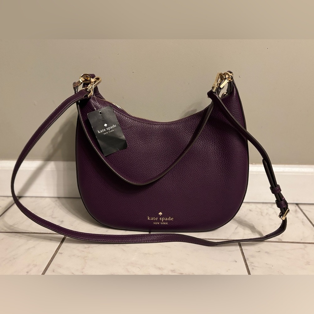 Kate Spade Purple Plum Janie Shoulder Bag
